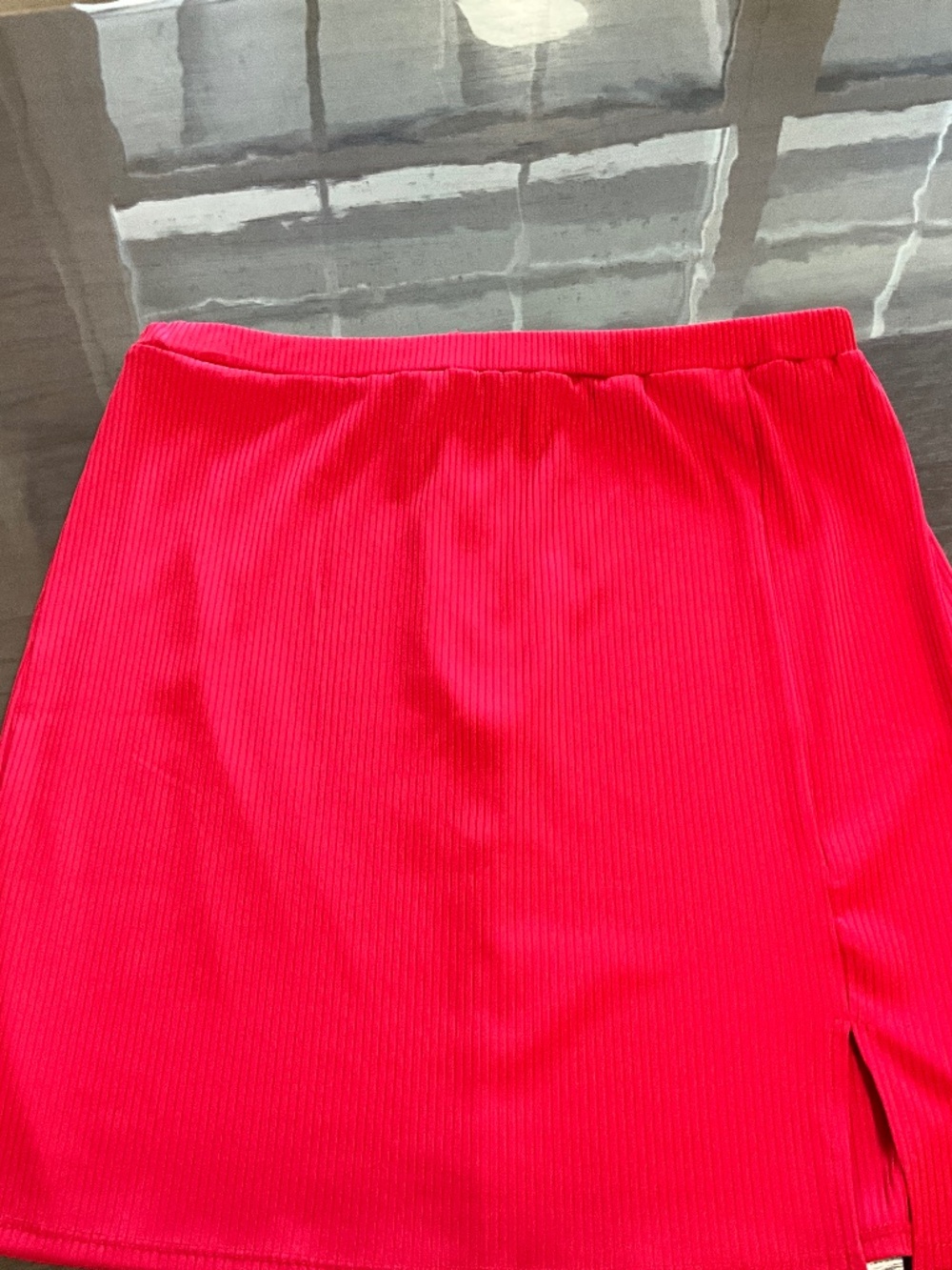 Women’s Red Skirt by Leith-XL